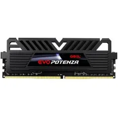 Memória DDR4 Geil Evo Potenza, 8GB 3000MHz C16, Black, GAPB48GB3000C16ASC | R$229