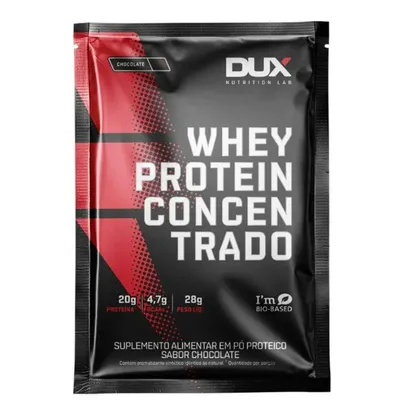 Foto do produto Sachê Whey Protein Concentrado Chocolate Dux Nutrition 28g