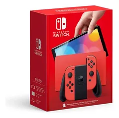 [SANTANDER] Nintendo Nintendo Switch OLED OLED 64GB cor  vermelho