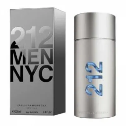 Perfume Masculino 212 MEN NYC Carolina Herrera Eau de Toilette 200 mL