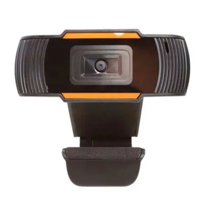 Webcam HP-602 720P 30FPS HD Com Microfone | R$66