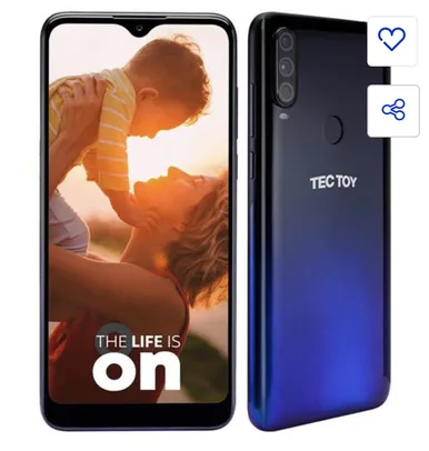 Smartphone TecToy ON Azul 128GB | R$899