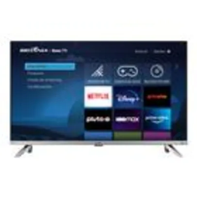 Fast Smart TV Britânia 32'' BTV32G7PR2CSBLH Led Dolby Áudio