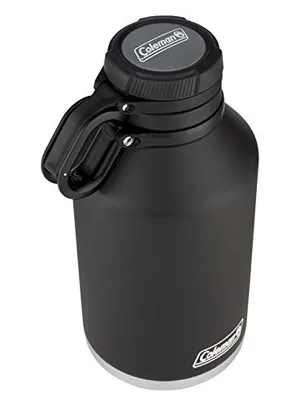 Coleman Growler isolado de aço inoxidável, preto, 1,8 L R$273