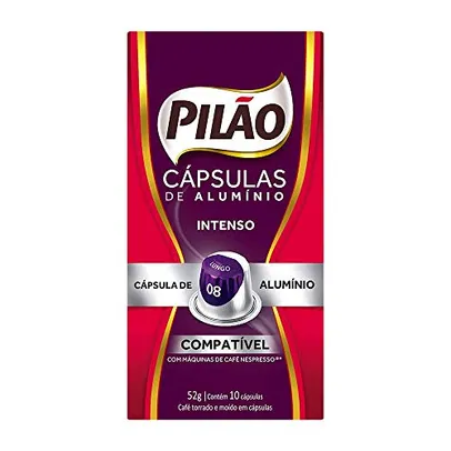 Pilão Cápsulas de Café Intenso - 10 Cápsulas