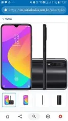 Smartphone Xiaomi MI 9 Lite 128GB 6GB RAM Versão Global Desbloqueado Preto | R$1.798