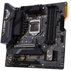 Placa Mãe Asus TUF GAMING B460M-PLUS, Chipset B460, Intel LGA 1200, mATX, DDR4