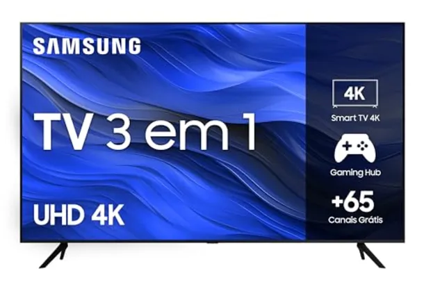 Samsung Smart TV Crystal 43" 4K UHD CU7700 - Alexa built in, Samsung Gaming Hub