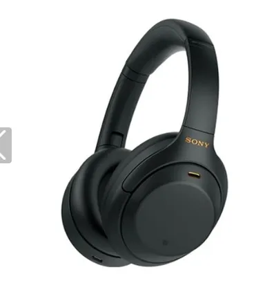 [AME R$ 1673] Headphone Sony Com Cancelamento de Ruído e Sem Fio Preto - WH1000XM4BMUC