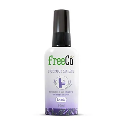 [+Por - R$8,49] Freeco Bloqueador De Odores Sanitarios Freecô Lavanda 60 Ml