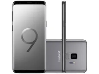 Smartphone Samsung Galaxy S9 128GB Cinza 4G - Câm. 12MP + Selfie 8MP Tela 5.8” Quad HD Octa Core