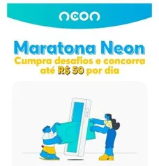 (Selecionados) Maratona de desafios neon