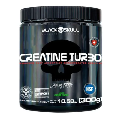 Foto do produto Creatine Turbo Creatina Limão Black Skull 300g