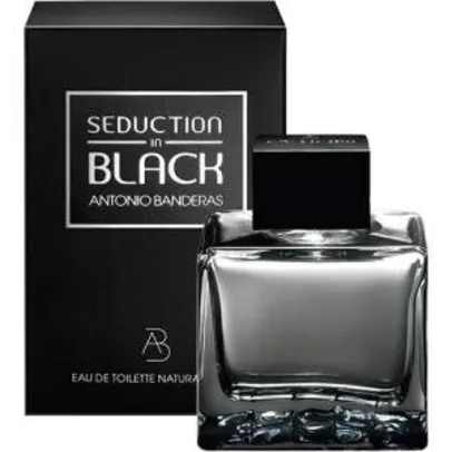 [Submarino] Perfume Seduction In Black Masculino Eau De Toilette 200ml - Antonio Banderas - R$102