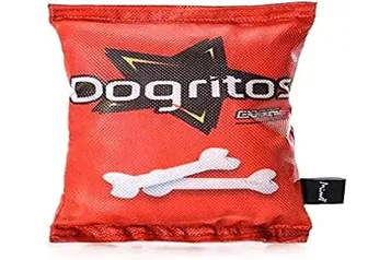  Brinquedo para Pet Chips Collection Dogritos Mimo Básico – PP150, Vermelho, Porte médio e grande