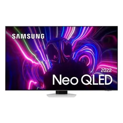 Smart TV Neo QLED Samsung 55 4K, 4 HDMI, 2 USB, Wifi, Bluetooth, IA, Alexa e Google Assistente, Preto - QN55QN85BAGXZD