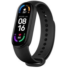 [AME R$ 149] Smartband Xiaomi Mi Band 6 - versão internacional preta