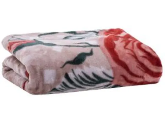 [APP + Magalupay R$40] Cobertor Casal Dyuri - Beluna Caramelo | R$60