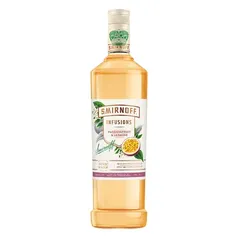 Vodka Destilada Passion Fruit & Jasmine Smirnoff Infusions Garrafa 998ml