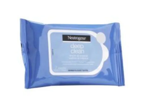 Lenço Demaquilante Neutrogena Deep Clean 7 Unidades | R$ 10