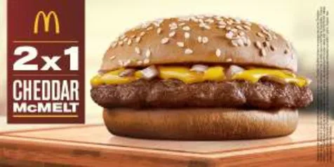 [Mc Donalds] Comprei 1 Cheddar McMelt e leve 2 - Pegue Cupom