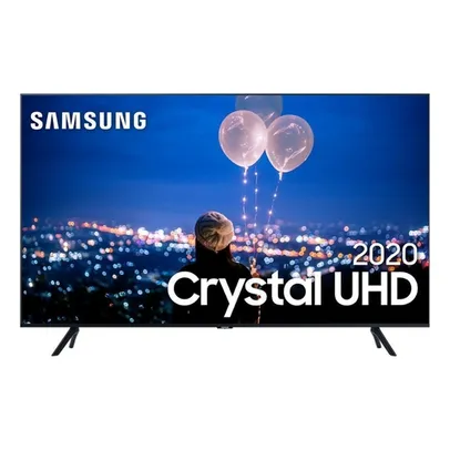 [AME 6157] Smart TV 82'' Samsung Crystal UHD 82TU8000 4K, Wi-fi, Borda Infinita, Alexa built in