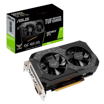 Placa de Vídeo Asus NVIDIA GeForce GTX 1650, 4GB, GDDR6 - TUF-GTX1650-O4GD6-P-GAMING