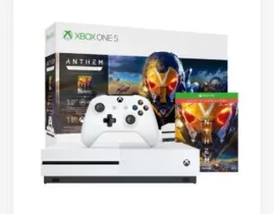 CONSOLE MICROSOFT XBOX ONE S 1TB - ANTHEM R$1.234