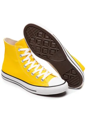 【Tam.: 42 43 e 44】Tênis Unissex Chuck Taylor All Star - Amarelo