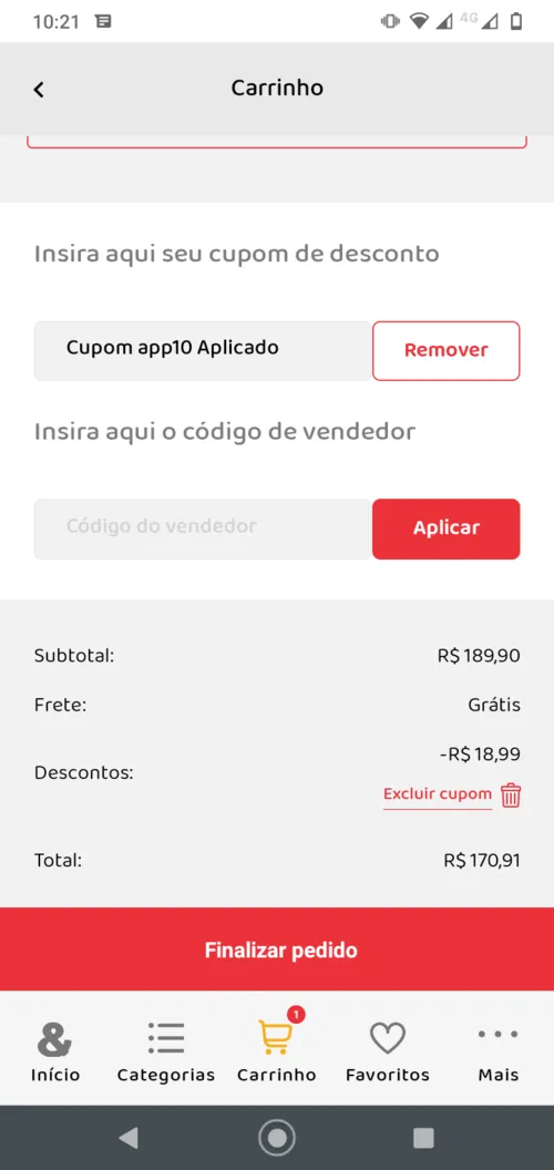 Imagen na descrição da promoção