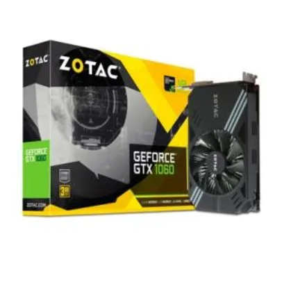 Zotac Geforce GTX 1060 3gb - R$900