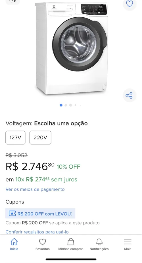 Imagen na descrição da promoção