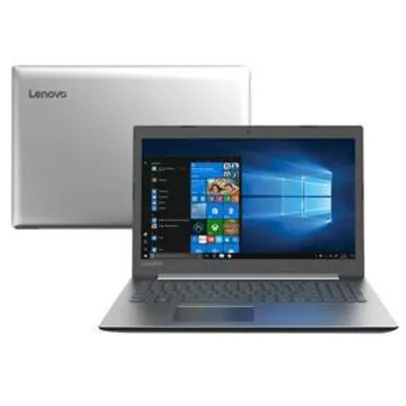 Notebook Lenovo Core i5-8250U 8GB 1TB Tela 15.6” Windows 10 Ideapad 330 por R$ 2159