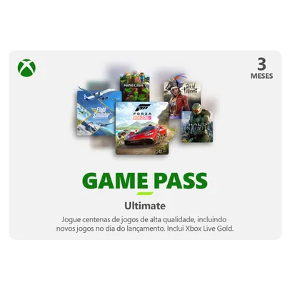 Xbox Games Pass Ultimate 3 meses