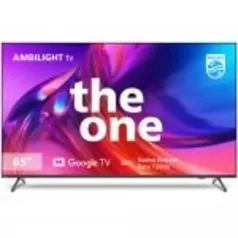 Smart TV Philips 65 Ambilight The One LED 4K UHD Google TV 65PUG8808/78