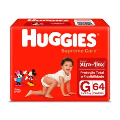 Fralda Huggies Supreme Care G - 192 unidades 