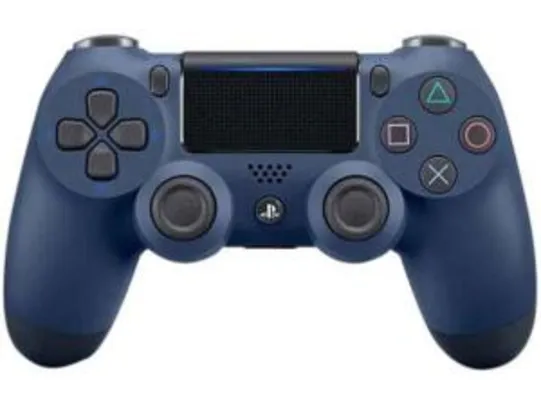 Controle para PS4 sem Fio Dualshock 4 Sony - Midnight Blue - R$188