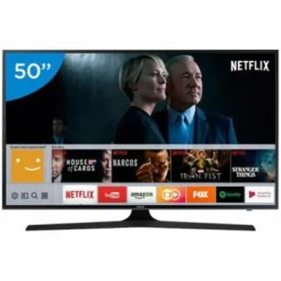 Smart TV LED 50" Samsung 4K Ultra HD 50MU6100 - R$2651