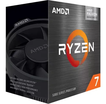 Processador AMD Ryzen 7 5700G 100-100000263BOX de 8 núcleos e 4.6GHz de frequência com gráfica integrada