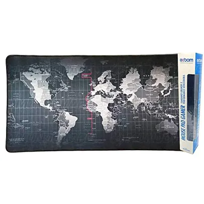 [Prime] Mouse Pad Gamer Extra Grande 700x350x3mm MP7035C Mapa Mundi