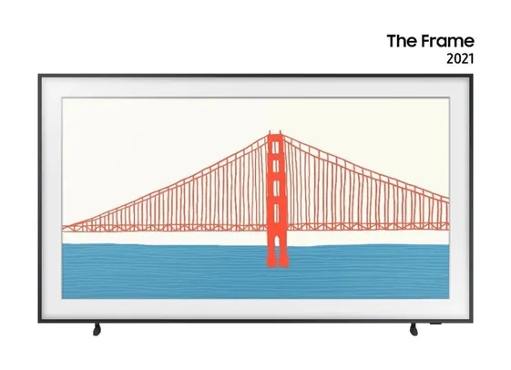 Tv Qled Samsung The Frame 2021 55LS03A 120hz