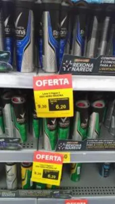 [Loja Física - Big - Joinville ] Desodorante Rexona 150 ml - R$6