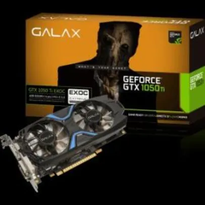 Placa de vídeo GALAX GEFORCE GTX 1050ti 4GB 128bit