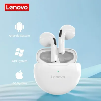 Lenovo Fone Bluetooth 5.0 TWS Fone De Ouvido Sem Fio À Prova D' Água