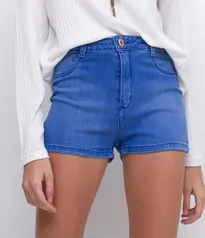 Short Jeans Cintura Alta por R$39,90