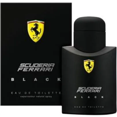 [Sou Barato] Perfume Ferrari Black Masculino Eau de Toilette 75ml por R$ 80