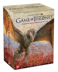 DVD Game Of Thrones - Temporadas Completas 1-6 - 30 Discos R$170,91