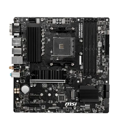 Placa Mãe MSI B550M PRO-VDH WIFI, Chipset B550, AMD AM4, mATX, DDR4