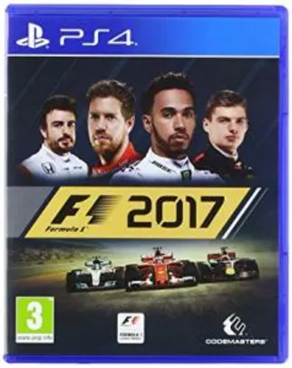 F1 2017 - PS4 R$ 45,98 (PSN Plus)