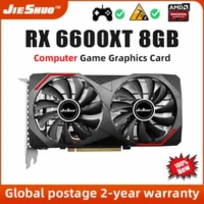 PLACA DE VIDEO JIESHUO RADEON RX 6600 XT 8GB